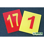 AC03004 全彩壓克力號碼牌